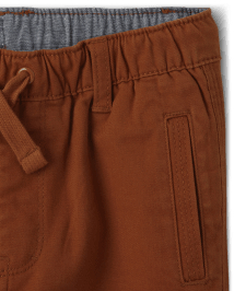 Pantalon de jogging à enfiler en sergé pour garçons - Happy Harvest