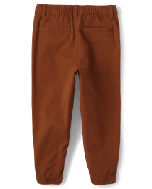 Pantalon de jogging à enfiler en sergé pour garçons - Happy Harvest