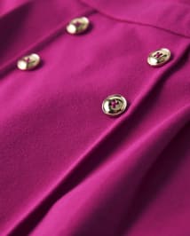Jupe-short plissée en ponte pour filles - Prep School
