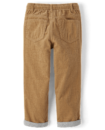 Pantalon à enfiler en velours côtelé pour garçon - Little Essentials