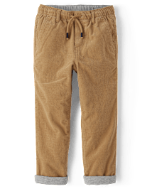 Pantalon à enfiler en velours côtelé pour garçon - Little Essentials