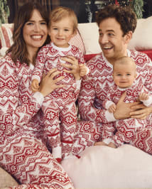 Pyjama Enfant Famille assorti de Noël jacquard Snug Fit coton - Gymmies