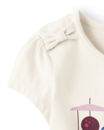 Girls Embroidered Science Top - Prep School