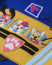 Girls Embroidered School Bus Top - Prep School