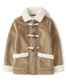 Sherpa lined boys jacket top