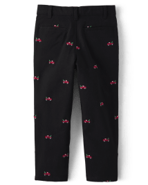 Boys Schiffli Truck Twill Chino Pants - Christmas Cabin