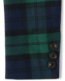 Boys Plaid Blazer - Nutcracker