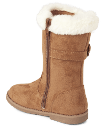 Girls Faux Fur Boots