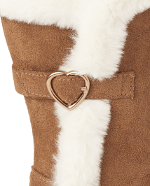 Girls Faux Fur Boots