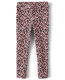 Girls Leopard Ponte Jeggings - Ladies And Gentlemen