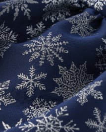Robe ajustée et évasée flocon de neige pour filles - Silent Night