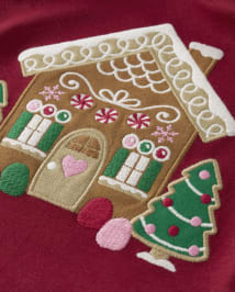 Pyjama en coton Coupe ajustée Fille Gingerbread - Gymmies