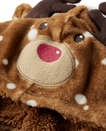 Kids Reindeer One-Piece Pajamas - Gymmies