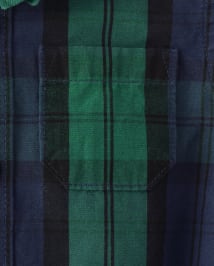 Baby Boys Dad And Me Plaid Outfit Set - Nutcracker