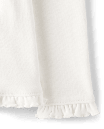 Girls Embroidered Ballerina Cat Ruffle Top - Nutcracker