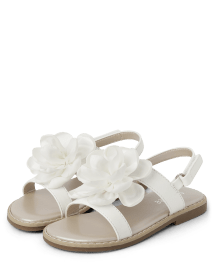 Sandales à fleurs pour fille