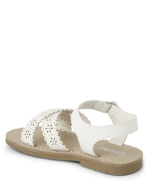 Girls Floral Sandals
