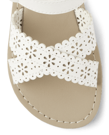 Girls Floral Sandals