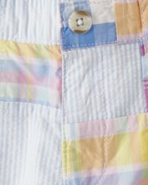 Short Madras pour garçon - Célébrations du printemps