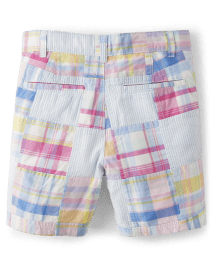 Short Madras pour garçon - Célébrations du printemps