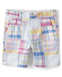 Short Madras pour garçon - Célébrations du printemps