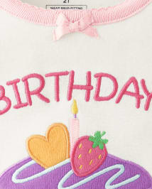Girls Birthday Sweetie Snug Fit Cotton Pajamas - Gymmies