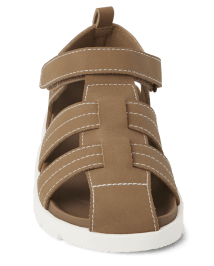 Boys Fisherman Sandals TAN Gymboree CA