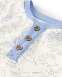 Boys Dino Henley Top - Homegrown by Gymboree