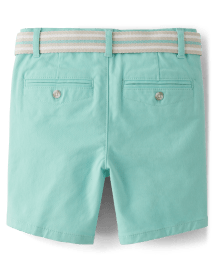 Boys Belted Chino Shorts - Spring Favorites