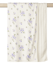 Baby Girls Floral Print Blanket Homegrown by Gymboree BUNNYS TAIL Gymboree CA