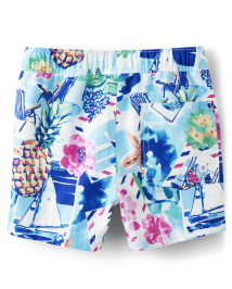 Boys Tropical Swim Trunks - Splish-Splash