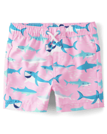 Shark swim trunks cheap