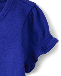 Haut arrosoir lapin brodé pour filles - Blue Belle