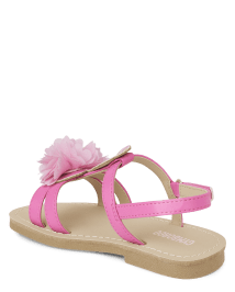 Girls flamingo flip flops outlet