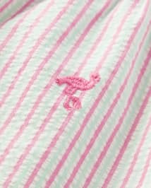Robe à volants Schiffli Flamingo pour filles - Seaside Palms
