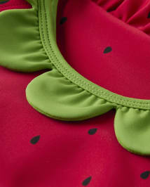 Girls Strawberry One Piece Swimsuit - Swim