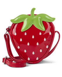 Girls Strawberry Crossbody Bag Strawberry Sweetie RED Gymboree CA