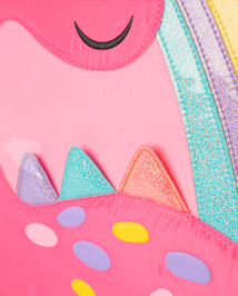Girls Glitter Dino Backpack Uniform MULTI CLR Gymboree CA