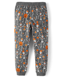 Pantalon de jogging molletonné Skeleton pour garçon - Halloween