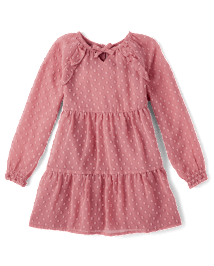 Girls Ruffle Tiered Dress - Country Charm