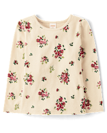 Top Fille Floral - Charme Country