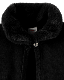 Girls Faux Fur Shrug - All Dressed Up