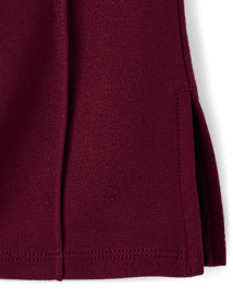 Girls Pintuck Ponte Flare Jeggings - Little Essentials