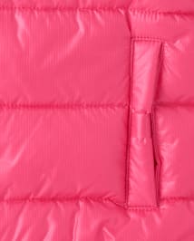 Girls Quilted Puffer Jacket - Little Essentials