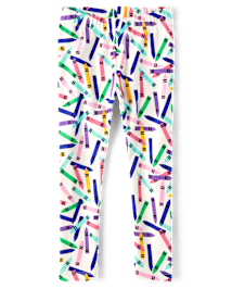 Leggings Fille Crayon - Classroom Cutie