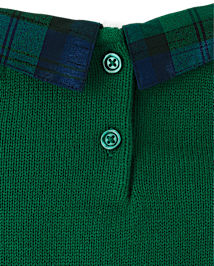 Girls Bow Cable Knit Sweater - All Dressed Up