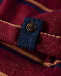 Haut rayé Henley pour garçon - Classroom Cutie