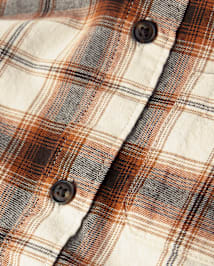 Boys Plaid Flannel Button Up Shirt - Autumn Adventures