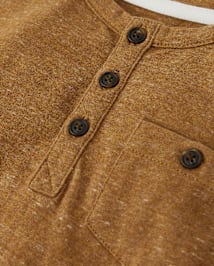 Haut Henley à poche pour garçon - Classroom Cutie