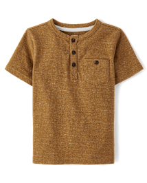 Haut Henley à poche pour garçon - Classroom Cutie